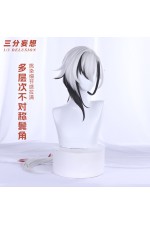 1/3 Delusion Genshin Impact Fatui Harbinger The Knave Arlecchino Cosplay Wig